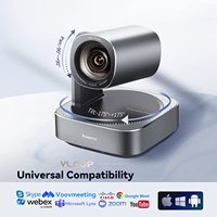 Cámara de Video PTZ*2 y Controlador 4K con Zoom 12X, Cámara con Seguimiento por IA, USB/HDMI/LAN y Controlador con Joystick 4D, Ideal para Transmisión en Vivo