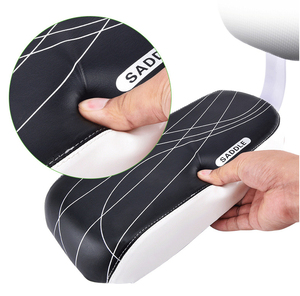 <span class=keywords><strong>Seggiolino</strong></span> Posteriore per <span class=keywords><strong>Bicicletta</strong></span> MTB in Pelle PU Morbido Cuscino Sedile per Portapacchi Posteriore per Bambini con Schienale - Product Image 4