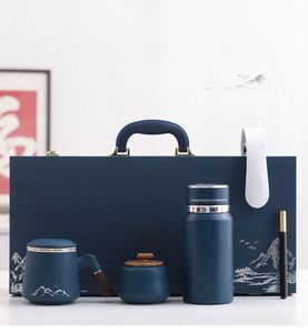 Regalos Promocionales IStapromo, Juego de Regalos Corporativos de Lujo Personalizados para Clientes, Cuaderno, Taza de Té de Cerámica, Aparato para la Columna Cervical - Product Image 6