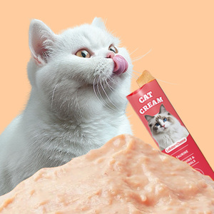 Thức ăn vật nuôi Nhà cung cấp tùy chỉnh bán buôn hộp khuyến mãi 17g * 6 cá hồi + trứng cá muối mèo điều trị mèo ướt thực phẩm mèo Kitten Strips Snack trái cây - Product Image 4