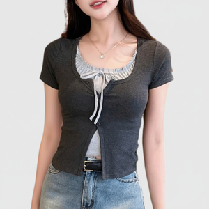 Vêtements pour femmes de haute qualité fabricant vietnamien tissu extensible design de luxe OEM échantillon gratuit prix le plus bas approvisionnement - Product Image 1