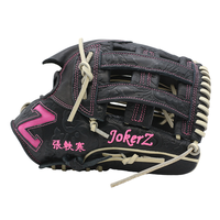 Gant de baseball en cuir personnalisé pour l'infeld avec motif en relief et logo brodé, modèle professionnel pour adulte, modèle 007 par ACES