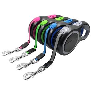 Grosir tali anjing Aksesori hewan peliharaan padat 5M tali traksi tali hewan peliharaan membawa tali yang dapat ditarik - Product Image 3