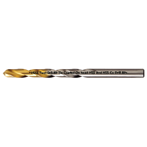 Hss Twist <b>Drill</b> <b>Bit</b> TiN Coated On Head Hss And Hss Co <b>Drill</b> <b>Bits</b> - Product Image 2