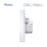 Thermostat intelligent programmable Tuya Wifi numérique pour ventilo-convecteur modulant 2 ou 4 tuyaux, compatible Modbus RS485, pour la régulation de la température en pièce