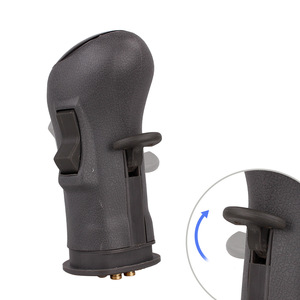 Volvo Trucks Gear <b>Knob</b> 6-Speed Leather <b>Shift</b> Lever Ergonomic Design For Medium Heavy-Duty Models Part Number 20488065 - Product Image 3