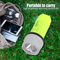 Linterna LED Sumergible a Prueba de Agua con 3 Pilas AA, Linterna de Mano Subacuática con Cordón para Buceo, Pesca y Actividades al Aire Libre
