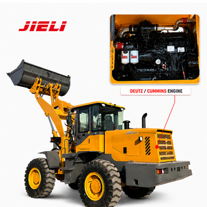 Cargadora de Ruedas de 3 Toneladas Económica, Cargadora <span class=keywords><strong>Frontal</strong></span> Articulada Diésel, Maquinaria de Construcción Compacta <span class=keywords><strong>para</strong></span> Cargue de Carga a Granel - Product Image 2