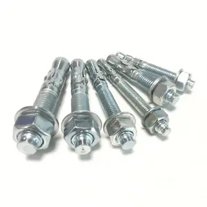 1 type concrete scrwe bolt in anchor chemical wedge expansion m6 m8 m12 m16 galvanized swellex sleeve counter sunk rawl anchor b
