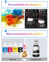 Película de inyección de tinta médica de Color negro oscuro PrintingPremium Compatible Recarga Película Placa de tinta Fabricación de tinta para tinta de tinte de película médica Canon