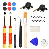 Kit de herramientas de reparación con palancas analógicas 3D para Switch OLED Joy-Con Controller para Switch Lite Lock Hebillas Accesorios de juego