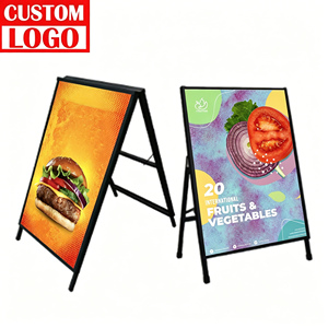 Budget Friendly Bulk Pack Freestanding Cheap Poster Frames for Catering Business Outdoor Multi-Purpose Sign Display - Product Image 1