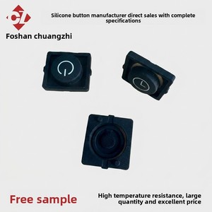 Boutons conducteurs en silicone noir pour cuisinières à riz et à induction - Tampons de qualité alimentaire, personnalisation possible, échantillons gratuits disponibles - Product Image 5