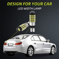 JiaChi 194 168 164 5W5 T10 Led Canbus luz sin Error W5W bombilla de estacionamiento de coche cúpula lateral 650LM lámpara de señal de matrícula 12-24V blanco