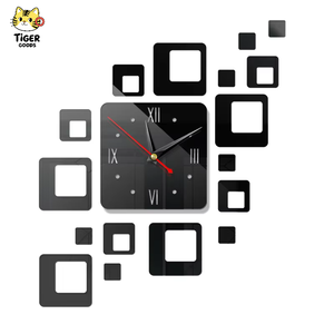 <span class=keywords><strong>Horloge</strong></span> murale 3D <span class=keywords><strong>lumineuse</strong></span> sans cadre en acrylique, <span class=keywords><strong>horloge</strong></span> numérique DIY, autocollants muraux, <span class=keywords><strong>horloge</strong></span> silencieuse pour le salon, <span class=keywords><strong>la</strong></span> chambre à coucher, le bureau, décoration murale - Product Image 1