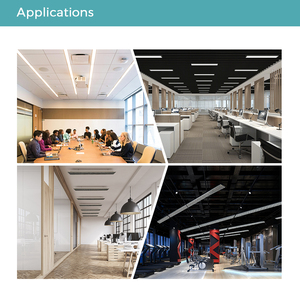 Thấp ugr 13 <span class=keywords><strong>Led</strong></span> trần ánh sáng 130x1200 bề mặt gắn vuông <span class=keywords><strong>LED</strong></span> Bảng điều chỉnh ánh sáng - Product Image 4