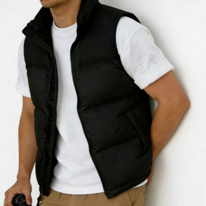 <span class=keywords><strong>Gilet</strong></span> matelassé classique pour couple <span class=keywords><strong>North</strong></span> Brand 1996, manteau imperméable pour homme, <span class=keywords><strong>gilet</strong></span> matelassé pour homme avec logo - Product Image 3