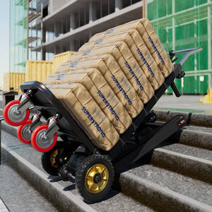 Plataforma elevadora de escaleras portátil, carrito de escalada eléctrico <span class=keywords><strong>para</strong></span> <span class=keywords><strong>cosas</strong></span> pesadas - Product Image 4