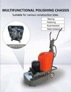 Pulidora de Superficies de Hormigón Pequeña sin Escobillas con Motor y Caja de Cambios, Motor de 7.5kW, Diámetro de Trabajo de 630mm, Alta Eficiencia - Product Image 2