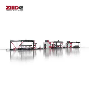 ZMDE экономит рабочую силу, высокоэффективный сварочный электрод, машина для производства луча, Сварочная производственная линия