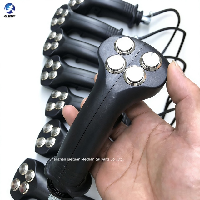 2/3/4/5/6 Buttons Hydraulic Control Joystick High Quality 1 Year Warranty Agricultural Harvester Excavator Tractor Parts Parts