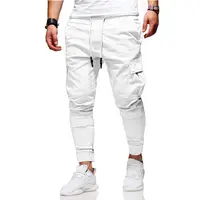 Pantalones de chándal con cordón ajustable para hombre, ropa informal a la moda, nueva, personalizada