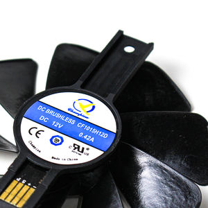 CF1015H12D RX 590 580 480 470 <span class=keywords><strong>570</strong></span> 95MM ventilateur refroidisseur GPU pour la carte graphique Sapphire <span class=keywords><strong>Nitro</strong></span> RX570 RX580 RX470 RX480 - Product Image 3