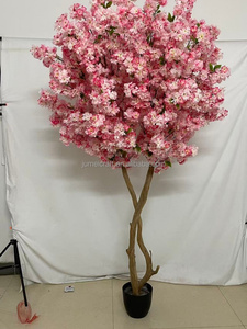 Albero di Ciliegio Artificiale Realistico in Plastica Durevole di Alta Qualità Personalizzato, Alto 2m, Rosa <span class=keywords><strong>Sakura</strong></span> per Feste ed Eventi del Ringraziamento - Product Image 3