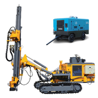 Foreuse hydraulique DTH KG420 pour trous de dynamitage séparés, profondeur 25m, pour l'exploitation minière en carrière ouvert