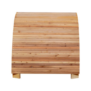 Wholesalers Price 4 Person Outdoor Barrel <strong>Sauna</strong> Room Traditional Red Cedar <strong>Sauna</strong> Bucket For Sale - Product Image 4