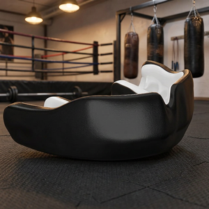 Protector Bucal de Alta Calidad Ajustable y Flexible para Boxeo, con Logotipo Personalizado, para Entrenamiento de MMA, de PVC, Anti-bruxismo - Product Image 2
