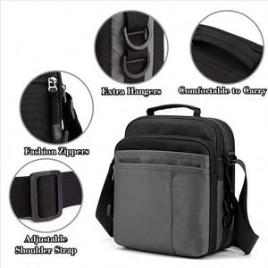 Échantillon Gratuit : Sac Messager Sportif d'Extérieur, Sac à Bandoulière Professionnel, Scolaire, de Voyage, Sacoche de Messager - Product Image 5