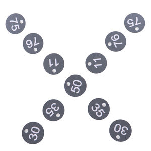 8 видов цветов с круглыми цифрами, 3,5 см - Product Image 3