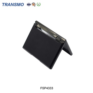 Emballage de maquillage miniature OEM et ODM, logo personnalisé de luxe avec miroir, boîte vide en plastique pour fard à paupières - Product Image 5