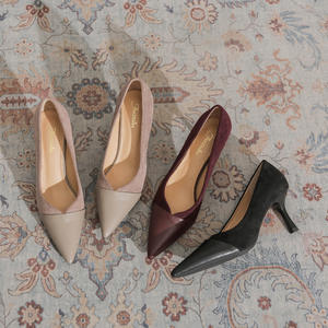 Chaussures à talons hauts pour femmes, talon épais et semelle surélevée, pour les soirées, les tenues décontractées, streetwear et les tenues de mode - Product Image 2