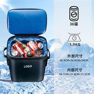 Sac à dos isotherme à vente chaude, scellé en usine, étanche, isolant thermique, avec contrôle de la tension, sac à glace pour pique-nique - Product Image 3