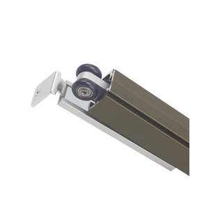 Riel de Puerta Corredera de Aleación de Aluminio Reforzado de 4 mm, Deslizamiento Silencioso y Suave para Locales Comerciales - Product Image 2