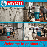 Marteau perforateur rotatif Biyoti BYT-2803T 28 mm 1300 W, machine de brisage électrique robuste, outils de construction professionnels