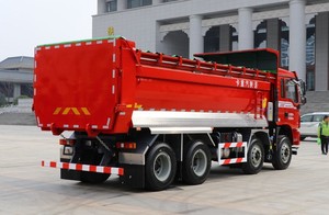 รถบรรทุก Shacman L3000 8x4 430 แรงม้า 25 ลูกบาศก์เมตร แบบ U-Shape Tipper สำหรับขาย รถดัมพ์ดีเซลสำหรับงานเหมืองและก่อสร้าง - Product Image 5