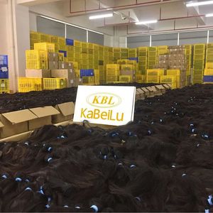 Kabeilu Tóc Nối Thẳng Lớp Biểu Bì Nguyên Chất Chưa Qua Xử Lý Bán Sỉ Tóc Nối Sóng Cơ Thể Người Brazil Chồn Với Phần Đóng - Product Image 5