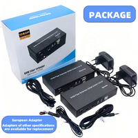 20KM KVM-Glasfaser-Extender 1080P 60Hz über Einzelfaser Extender TX RX über TCP/IP 20KM mit USB