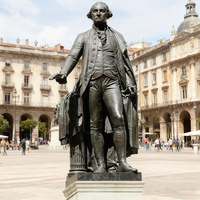 Escultura de Bronce Fundido Personalizada de Estilo Europeo Clásico para Decoración de Plaza Urbana, Escultura de Bronce de Filósofo Barbudo Sentado