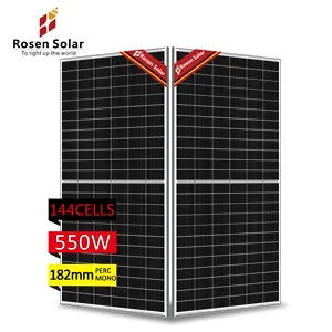 2024 paneles solares de Venta caliente 550 vatios precio más barato