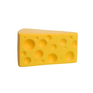 Pelota Antiestrés de Espuma Amarilla con Logotipo Personalizado, Juguete Promocional con Forma de Queso - Product Image 5