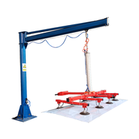 Nouvelle machine de levage pneumatique EOAT avec ventouses de levage de verre en acier inoxydable pour plaques