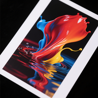 Papier photo adhésif pour imprimante jet d'encre A3 A4 80g/115g/135g/150g, papier photo brillant auto-adhésif pour impression jet d'encre couché