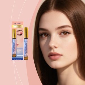 Sérum pour cils à l'huile de ricin dorée personnalisable 10 ml pour des cils plus épais et la croissance des sourcils/cheveux, ingrédients naturels, étiquette privée - Product Image 6