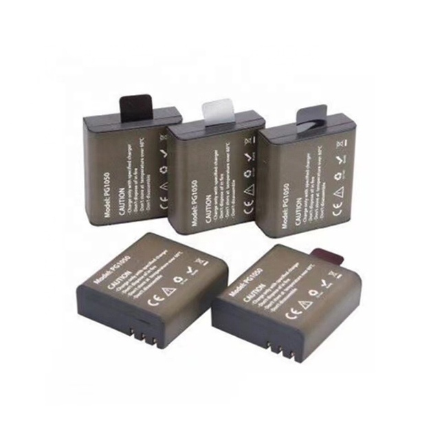 PG1050 Camera Battery for SJ5000 SJ6000 Action Camera 3.7V 1050MAH Lithium Battery