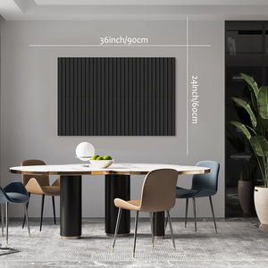 Tablero de <span class=keywords><strong>corcho</strong></span> grande negro de 30x30cm, azulejos de <span class=keywords><strong>pared</strong></span> de fieltro alternativos de 12 piezas con pestañas adhesivas extraíbles seguras para uso en tablero de mensajes - Product Image 4