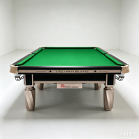 Mesa de Snooker Personalizada STELLARWAY de 10 pies/12 pies, con Base de Pizarra de Madera Sólida, Certificación FSC, Mesa de Billar Profesional para Europa
